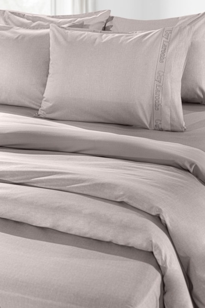 Σεντόνι Easy Iron" με λάστιχο Color Plus Melanze 140x200 - Guy Laroche" - Image 2