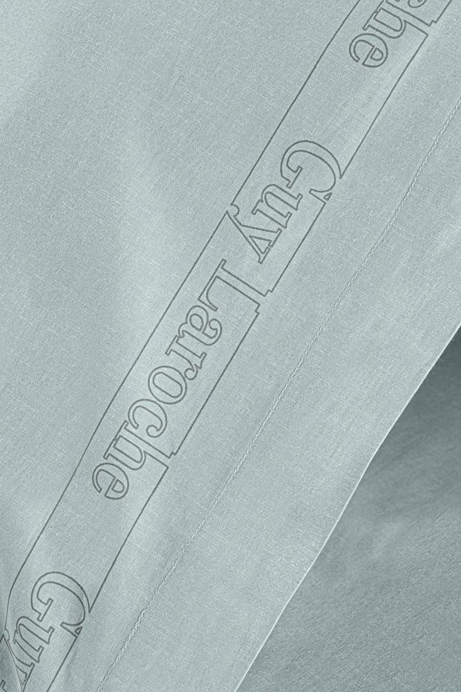 Σεντόνι Easy Iron" με λάστιχο Color Plus Mint 140x200 - Guy Laroche" - Image 4