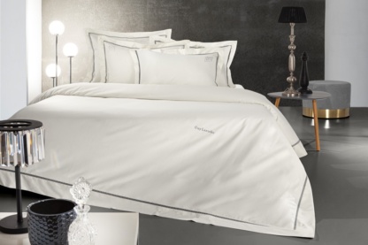 Σετ Παπλωματοθήκη Blend 3τμχ. Silver - Ivory 240x250