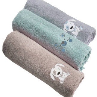 Βρεφική Κουβέρτα Puppy Natural 100x140