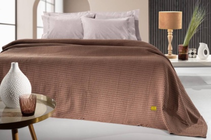 Κουβέρτα Vivid Choco 230x260 - Guy Laroche