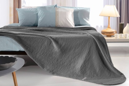 Κουβέρτα Eternity Anthracite 230x240