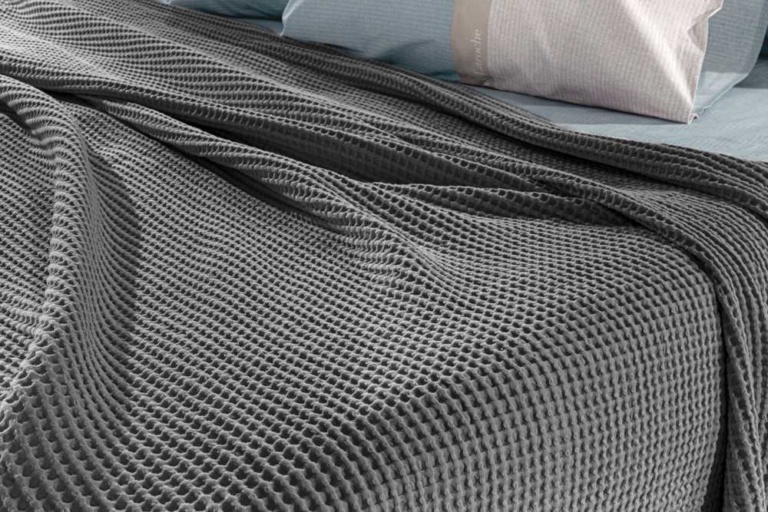 Κουβέρτα Eternity Anthracite 260x240 - Image 3