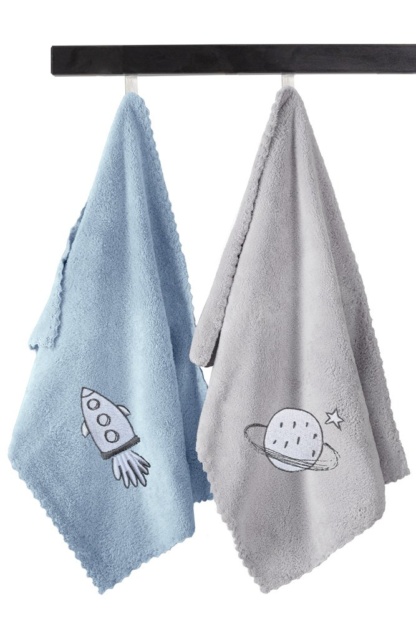 Βρεφικές Πετσέτες Guy Laroche Baby Towels Boy Set 2