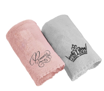 Μωρουδιακές Πετσέτες Guy Laroche Baby Towels Girl Set 2