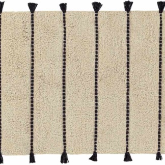 Βαμβακερό Πατάκι Μπάνιου, Μπεζ Ριγέ - Guy Laroche Calypso Camel