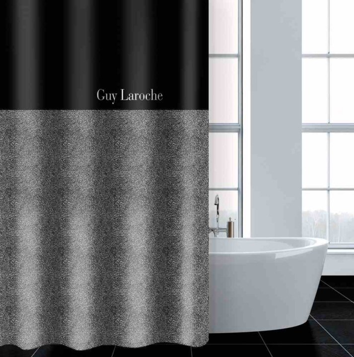 GUY LAROCHE Κουρτίνα Μπάνιου Μαύρη - Musk Black
