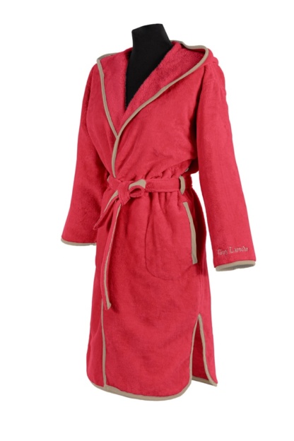Μπουρνούζι New Comfy Red Large με Κουκούλα - Image 2