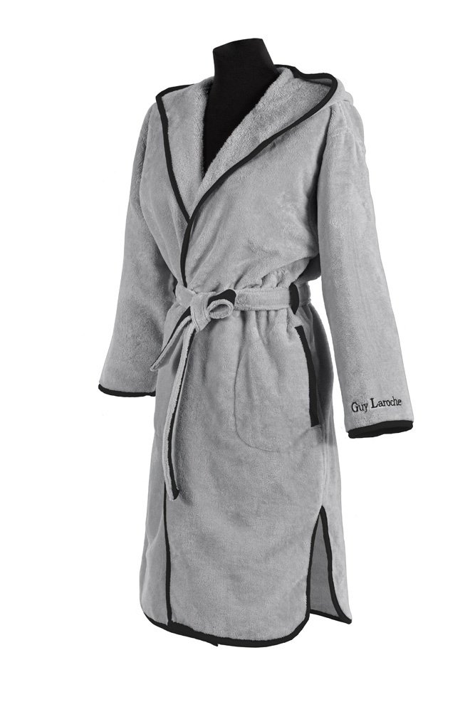 Μπουρνούζι New Comfy Smoke με κουκούλα - Guy Laroche - Image 3