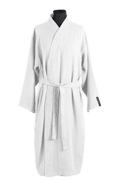 Μπουρνούζι  Supreme White Large & Πουγκί Καλυντικών - Image 3