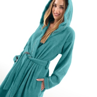 Μπουρνούζι Casual Petrol Medium