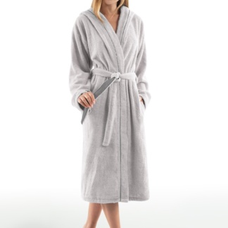 Μπουρνούζι Casual Silver Medium