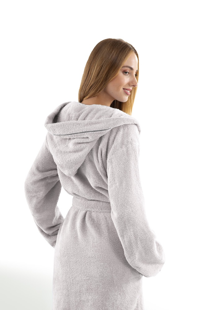 Μπουρνούζι Casual Silver X.Large - Image 2