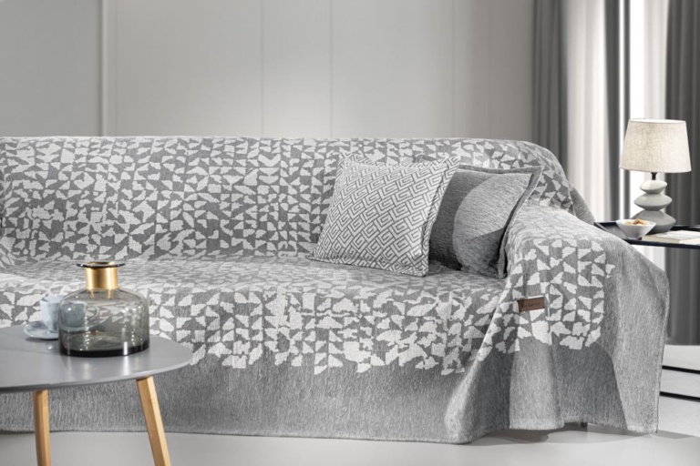 Ριχτάρι Duomo Grey Διθέσιου Καναπέ 180Χ250