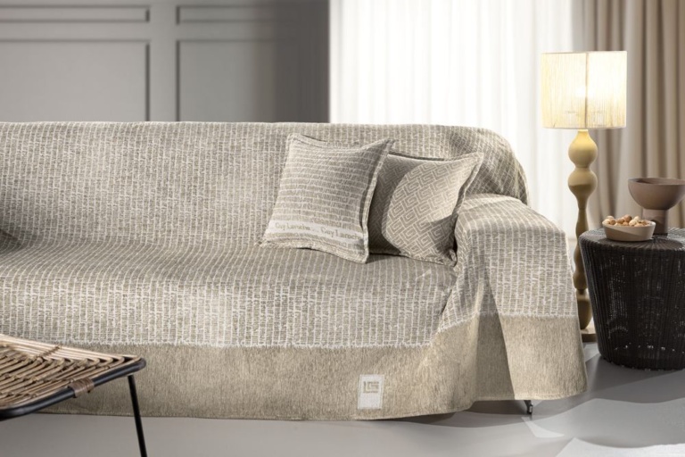 ΠΡΟΣΦΟΡΑ!! Ριχτάρι Parfait Natural Τετραθέσιου Καναπέ 180x350