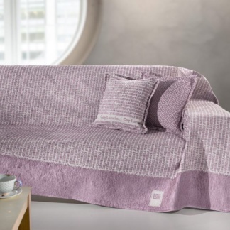 ΠΡΟΣΦΟΡΑ!! Ριχτάρι Parfait Lilac Διθέσιου Καναπέ 180x250