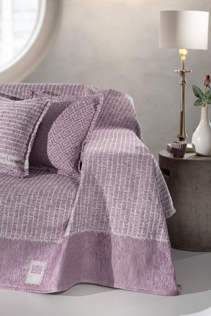 ΠΡΟΣΦΟΡΑ!! Ριχτάρι Parfait Lilac Διθέσιου Καναπέ 180x250 - Image 2