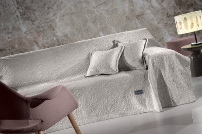 Σετ 2τμχ. Ριχτάρι Avon Elephant 170x350 με Διακοσμητικό Μαξιλαράκι 45x45
