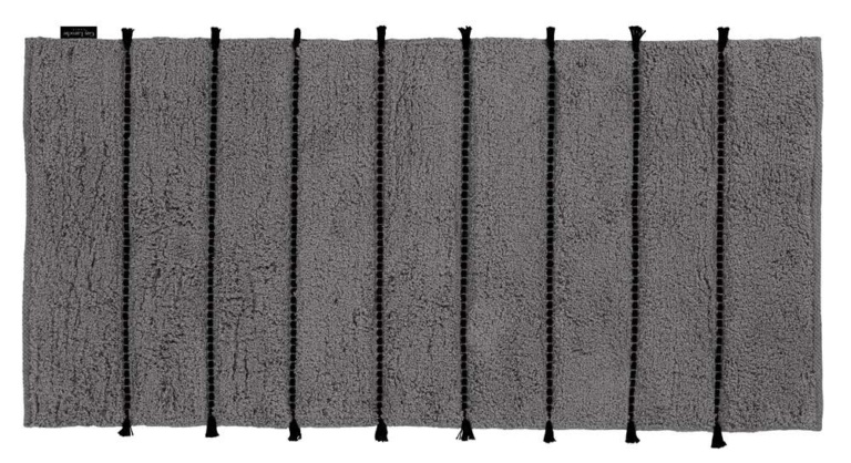 Σετ 2τμχ. χαλάκια κρεβατοκάμαρας Calypso Titanium 60x120 - Image 3