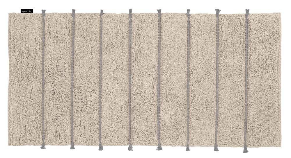 Σετ 2τμχ. χαλάκια κρεβατοκάμαρας Calypso Natural 60x120 - Image 3