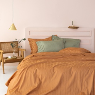 ΣΕΝΤΟΝΙΑ 240X270 SATEEN RIGA - CARAMEL