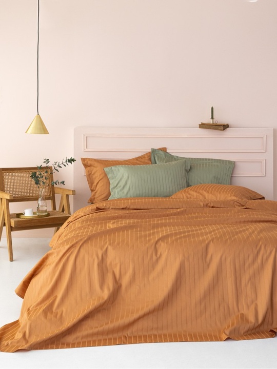 ΣΕΝΤΟΝΙ 240X270 SATEEN RIGA - CARAMEL