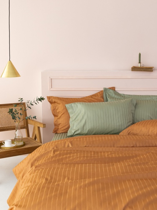 ΣΕΝΤΟΝΙ 240X270 SATEEN RIGA - CARAMEL - Image 2