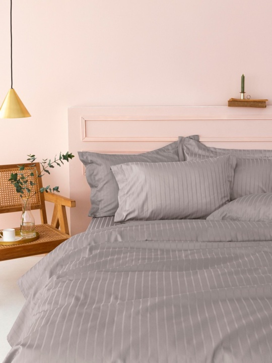 ΣΕΝΤΟΝΙ 240X270 SATEEN RIGA - GREY