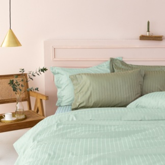 ΣΕΝΤΟΝΙ 240X270 SATEEN RIGA - MINT