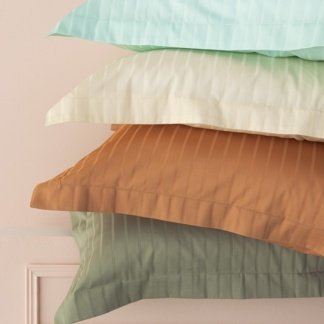 ΜΑΞΙΛΑΡΟΘΗΚΕΣ 52X75 SATEEN RIGA - CREAM