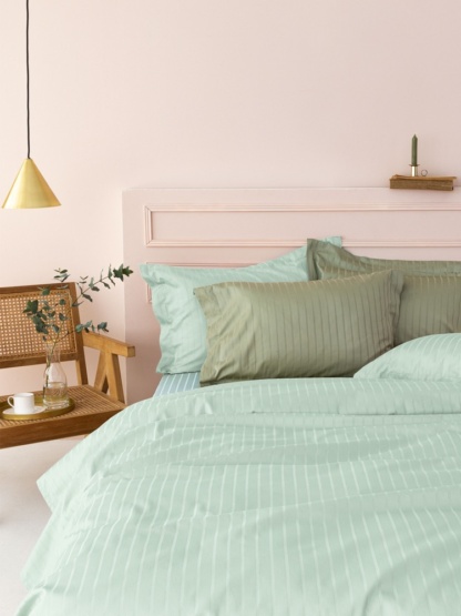 ΠΑΠΛΩΜΑΤΟΘΗΚΗ 240X250 SATEEN RIGA - MINT