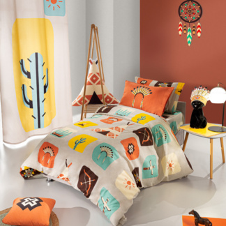 Σετ Σεντόνια 3τμχ. Indian 165x250 - Saint Clair