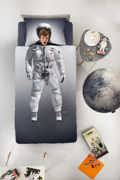 Παπλωματοθήκη & Μαξιλαροθήκη Space Cotton 160x225 - Saint Clair