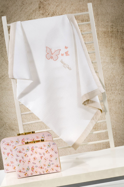 Κουβέρτα Bebe Contessa πικέ 110x150 - Saint Clair