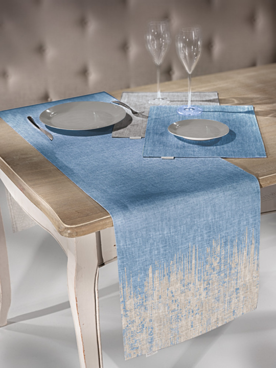 Τραβέρσα 2040 Blue Jean Beige 40x160 - Saint Clair