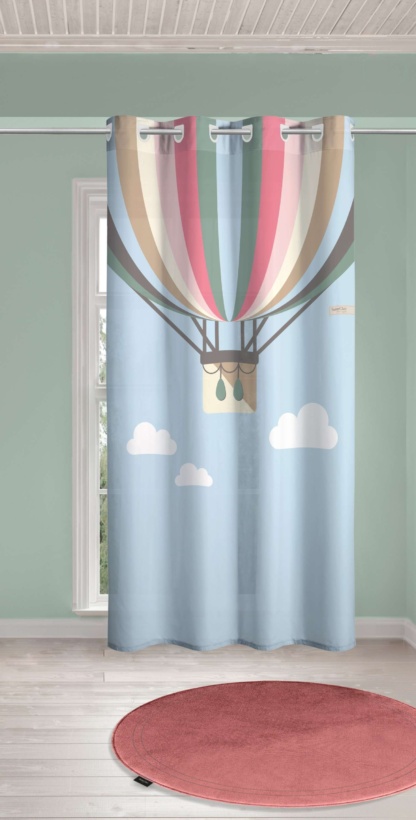 Παιδική & Βρεφική Κουρτίνα Soft-Touch Balloons 160x240 - Saint Clair