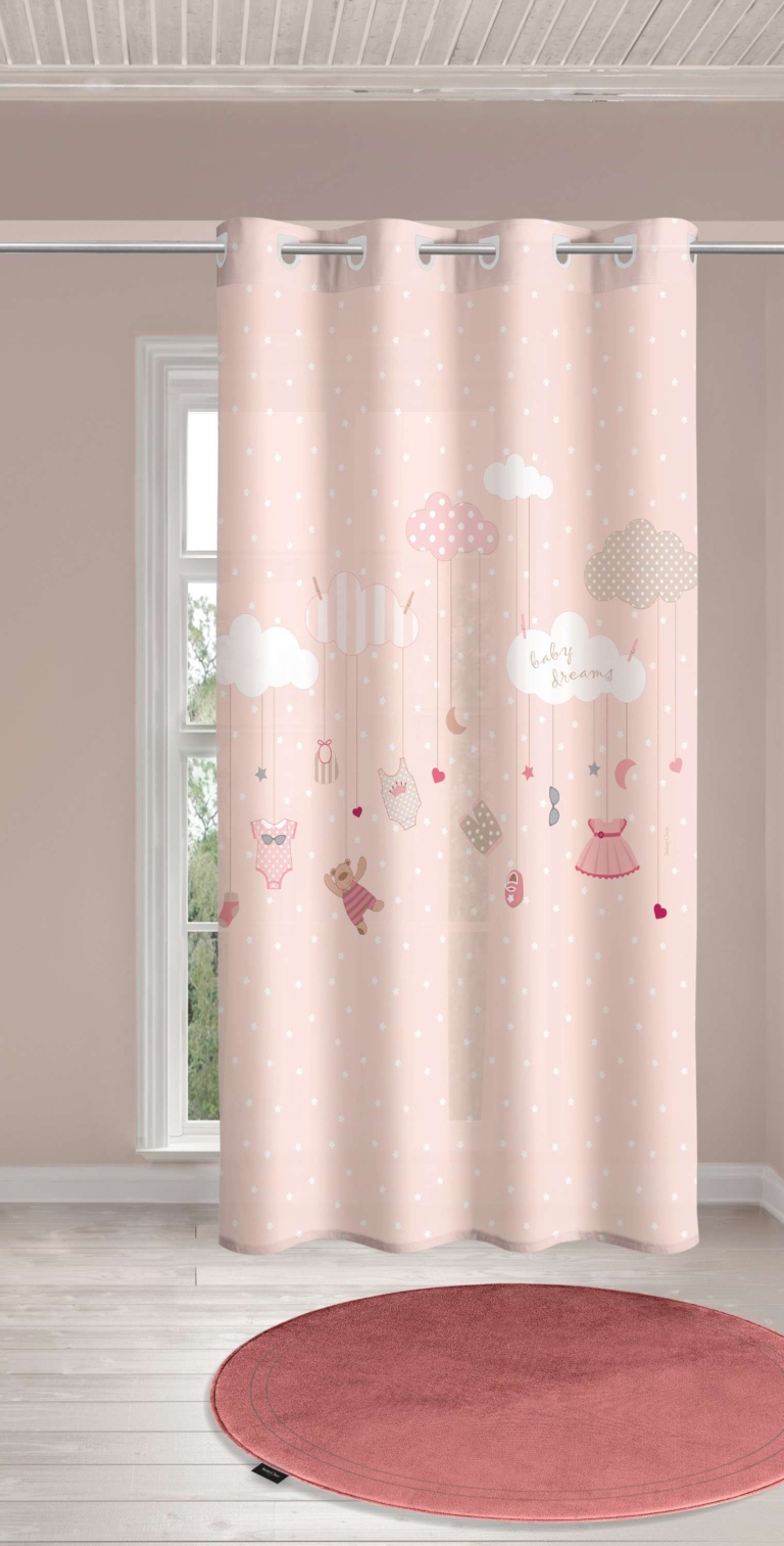 Παιδική & Βρεφική Κουρτίνα Soft-Touch Audrey 160x240 - Saint Clair