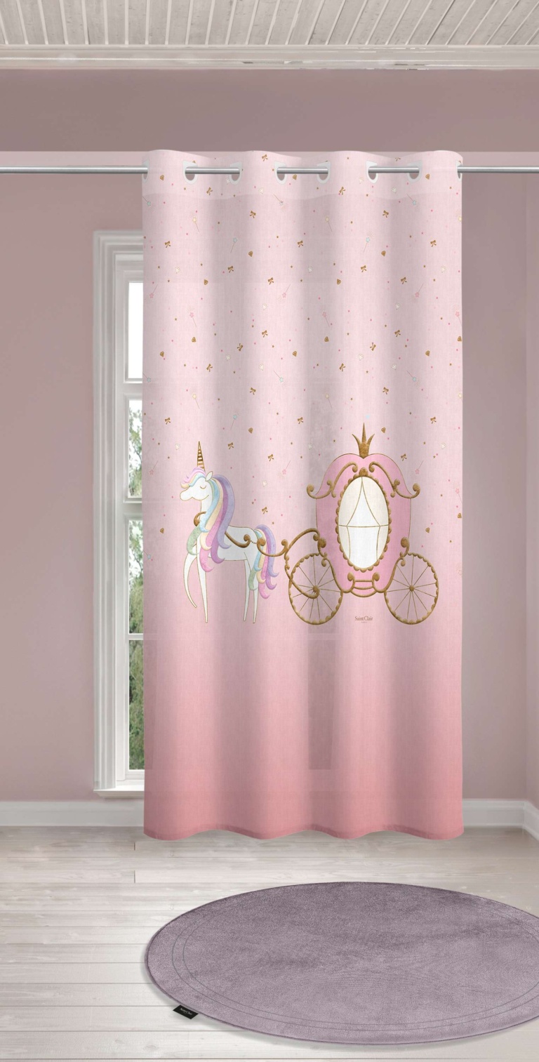 Παιδική & Βρεφική Κουρτίνα Soft-Touch Cinderella 160x240 - Saint Clair