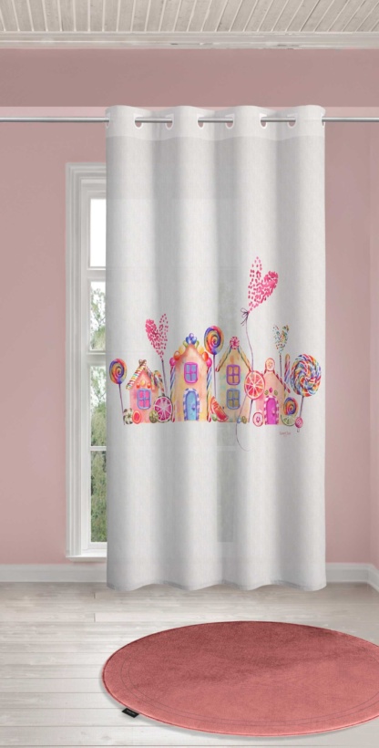Παιδική & Βρεφική Κουρτίνα Soft-Touch Lollipop 160x240 - Saint Clair