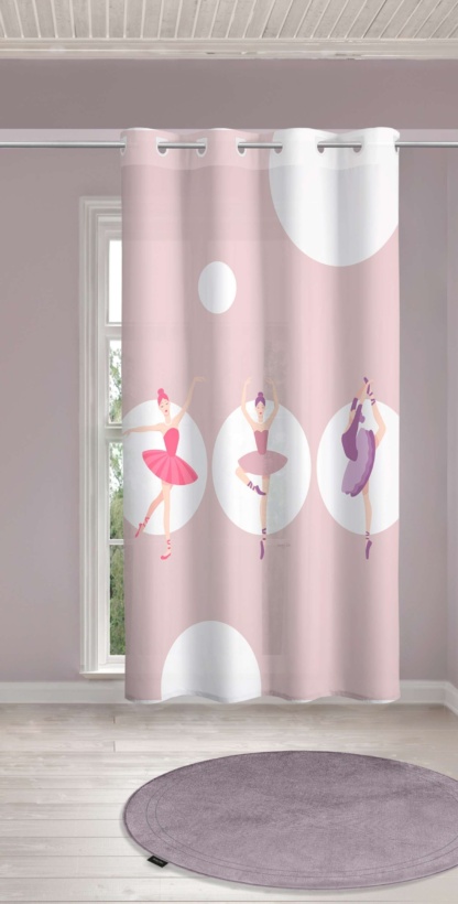 Παιδική & Βρεφική Κουρτίνα Soft-Touch Ballerinas 160x240 - Saint Clair
