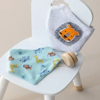 Σετ Σαλιάρες μπαντάνα New Baby NB0140