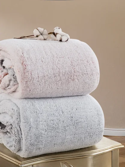 Κουβέρτα Fleece 220x240 SEPIA PINK - PINK - Image 2