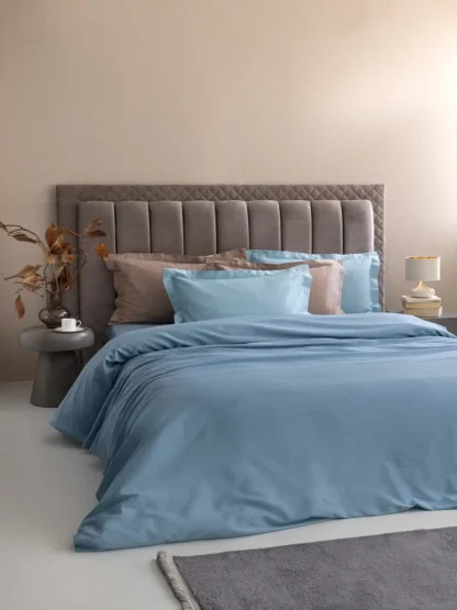 Σετ Παπλωματοθήκη Υπέρδιπλη 240x250 Posh Sateen - DENIM - Image 2