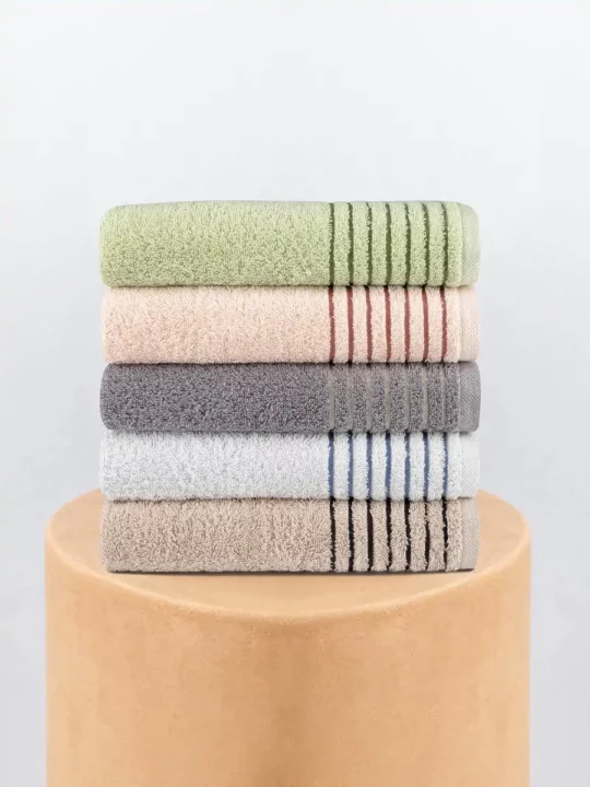 Πετσέτες Μπάνιου Βαμβακερές, Σε Μοντέρνους Παστέλ Χρωματισμούς - Palamaiki Ser Rose