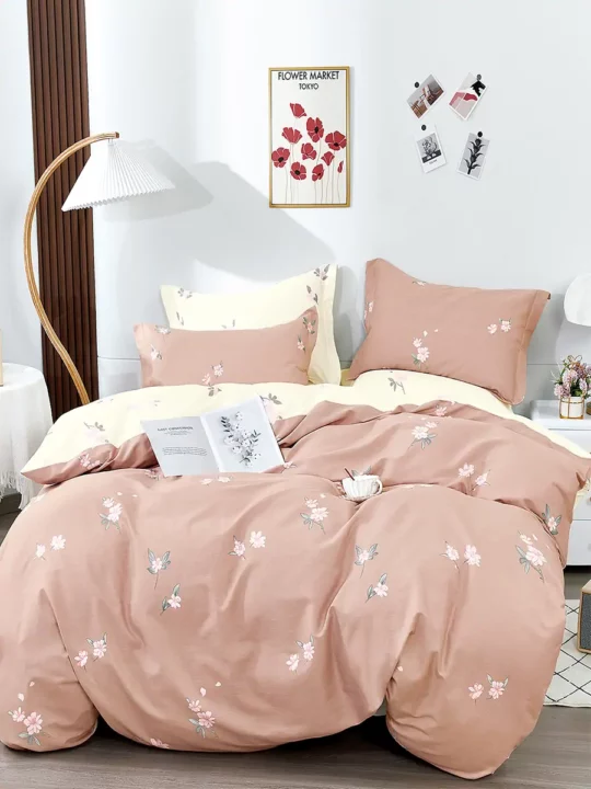 Παπλωματοθήκη Υπέρδιπλη Φλοράλ, Βαμβακοσατέν 200 Κλωστών - Palamaiki SD331