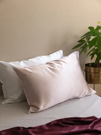 Μεταξωτή Μαξιλαροθήκη Palamaiki Silka Pink