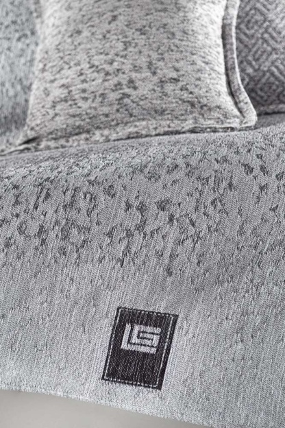 Ριχτάρι Σαλονιού Γκρι, Διπλής Όψης Guy Laroche Matis Grey