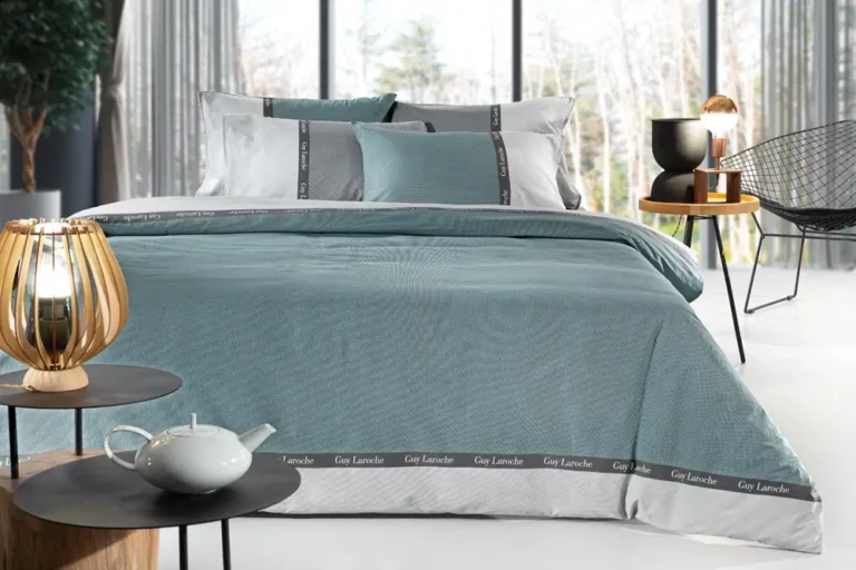 Σετ 4τμχ. Σεντόνια με Λάστιχο Memphis Aqua 170x200+32 - Guy Laroche