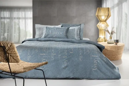 Σετ 4τμχ. Σεντόνια με Λάστιχο Paris Indigo 170x200+32 - Guy Laroche