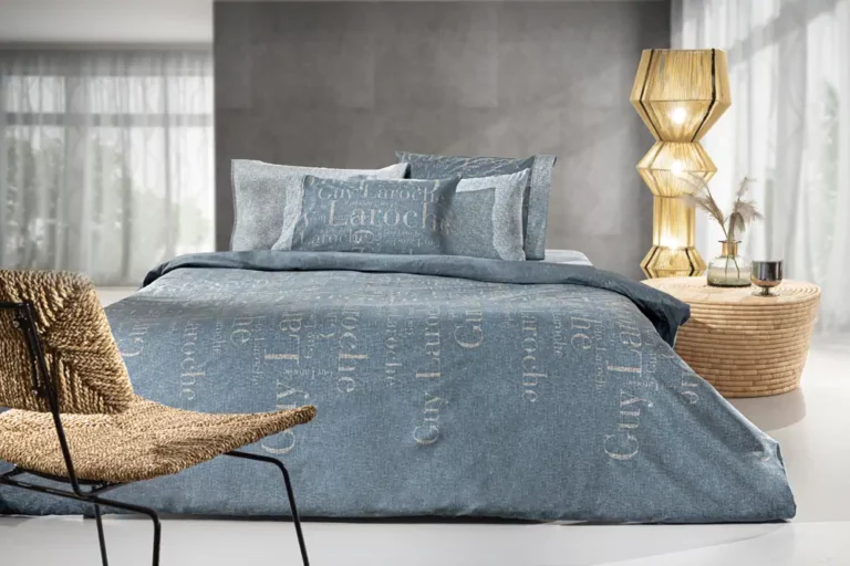 Σετ 4τμχ. Σεντόνια με Λάστιχο Paris Indigo 170x200+32 - Guy Laroche
